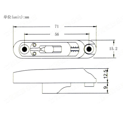 individual bass bridge