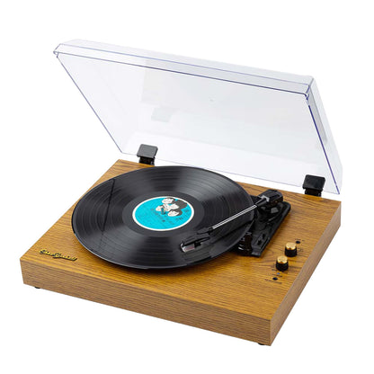 Best Record Player With Built In Speakers