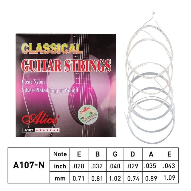 Alice All Kinds of Guitar Strings - Free Shipping Guitar Strings Big River Hardware A107-N 
