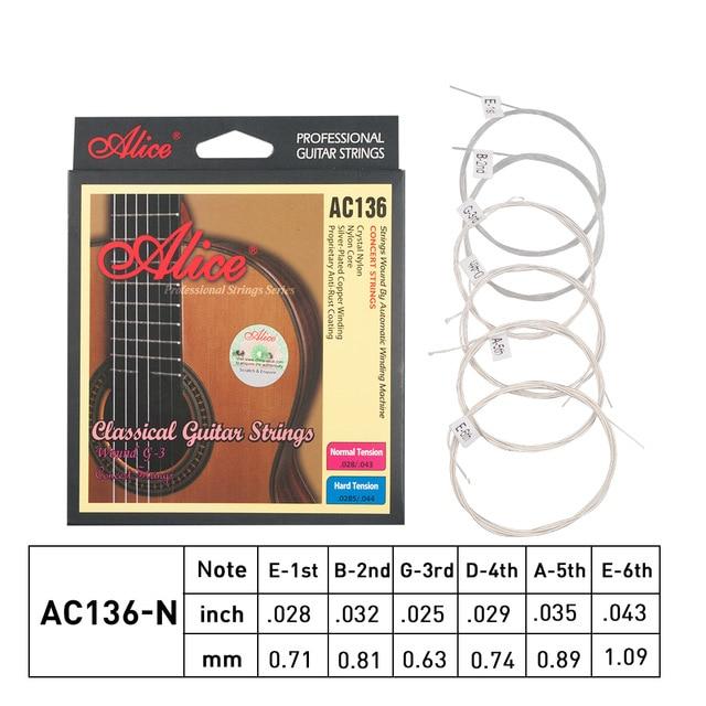 Alice All Kinds of Guitar Strings - Free Shipping Guitar Strings Big River Hardware AC136-N 