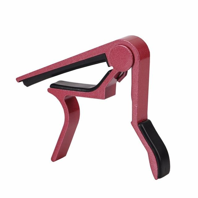 Best Guitar Capo - Aluminum Capo Big River Hardware Red 