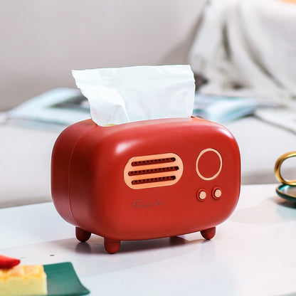 Retro Radio Tissue Box