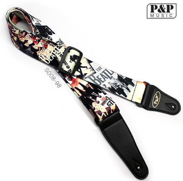 Cool Guitar Straps by P&P Music Guitar Straps Big River Hardware s00898betles 