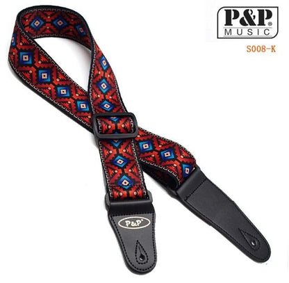 Cool Guitar Straps by P&P Music Guitar Straps Big River Hardware s008kretro 