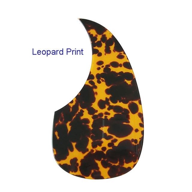 Custom Guitar pickguard Pickguard Big River Hardware Leopard Print 