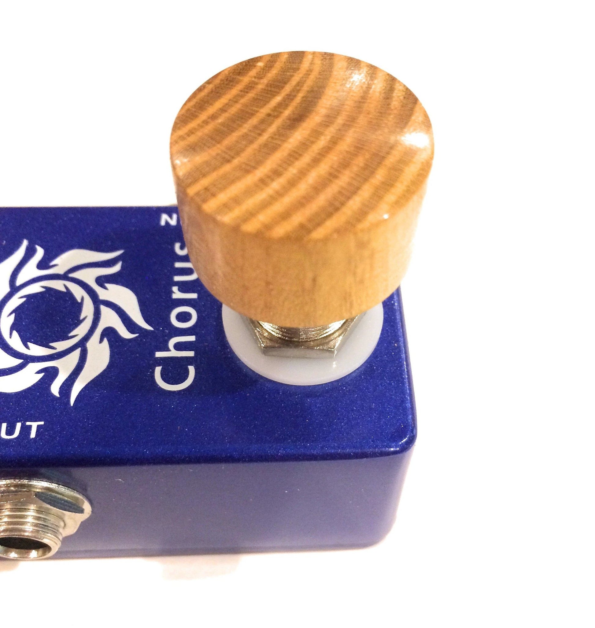 guitar pedal footswitch topper Custom Wooden Footswitch Topper for Guitar Pedals – Big River Hardware
