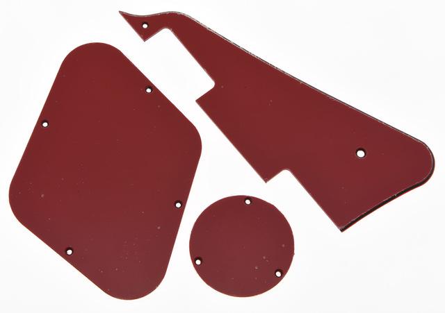 Guitar Custom Pickguard Custom Pickguard Big River Hardware Red 3 Ply 