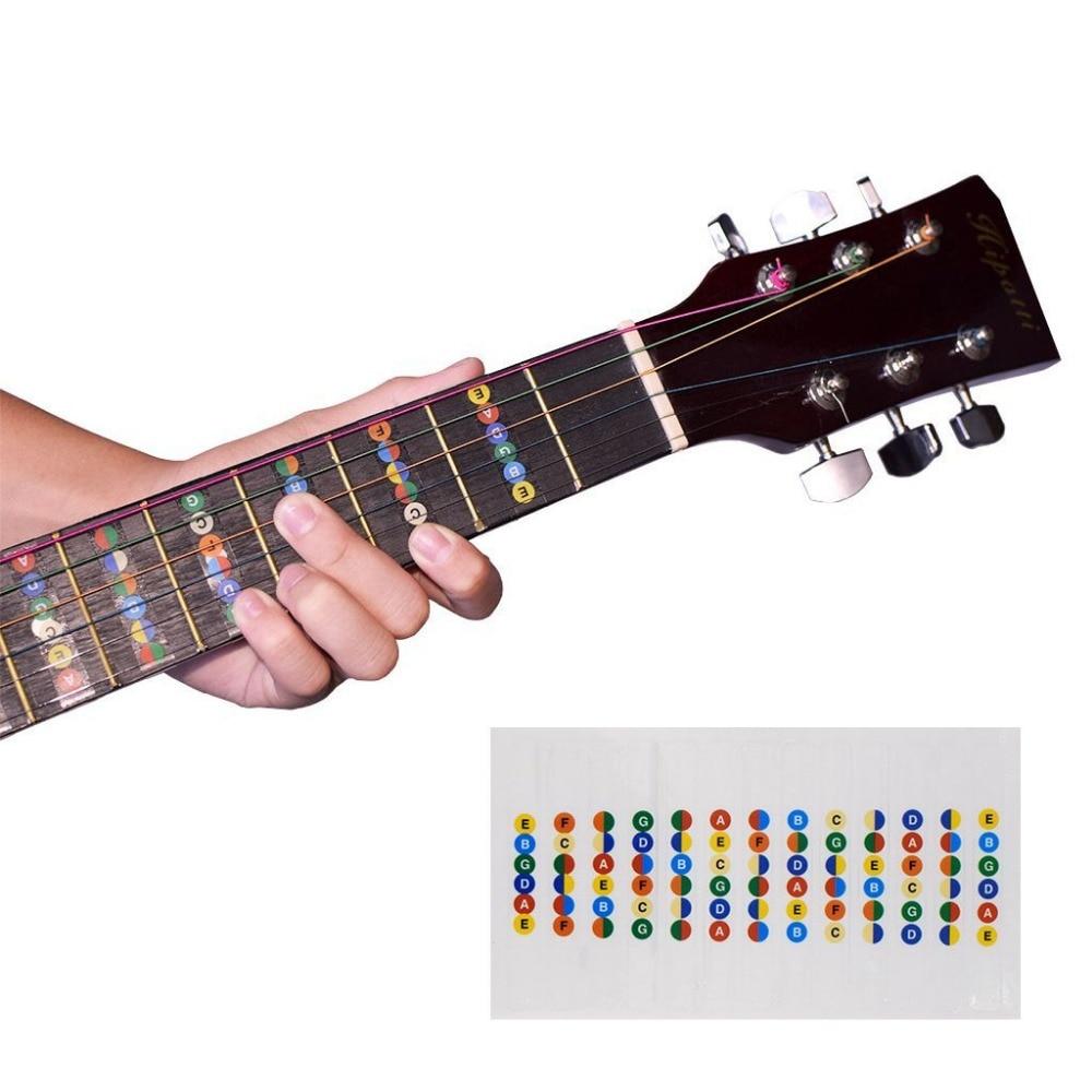 Guitar Fretboard Note Decals Guitar Decals Big River Hardware 
