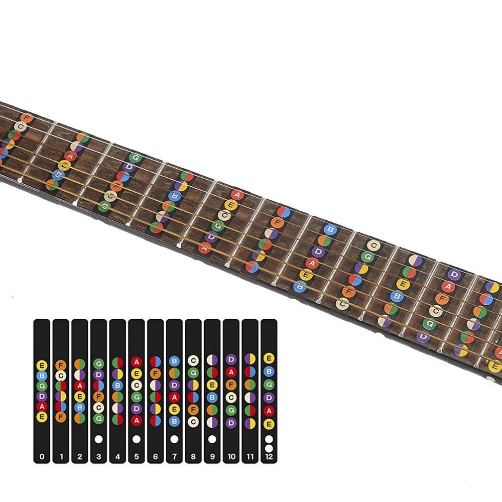 Guitar Fretboard Note Decals Guitar Decals Big River Hardware 