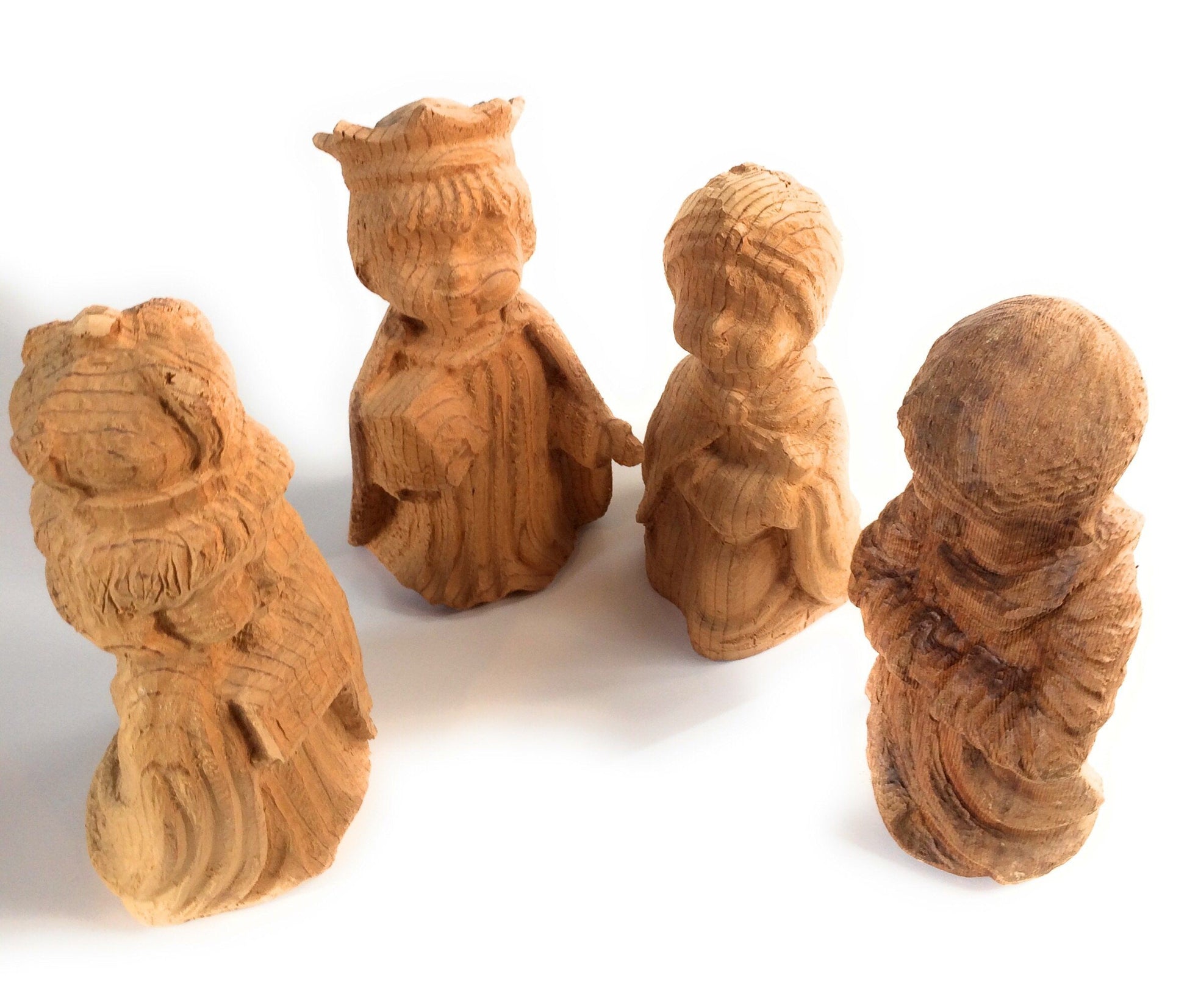 Hand Carved Child Nativity Figures Nativity Big River Hardware 