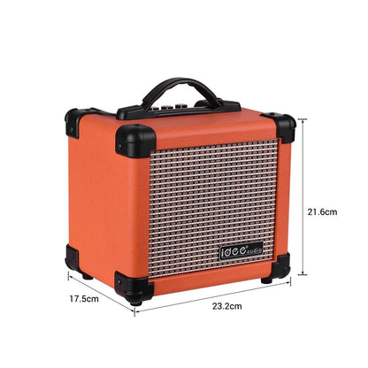 IDEEAUDIO 10 Watt Portable Electric Guitar Speaker Amplifier Combo Guitar Amp Big River Hardware 