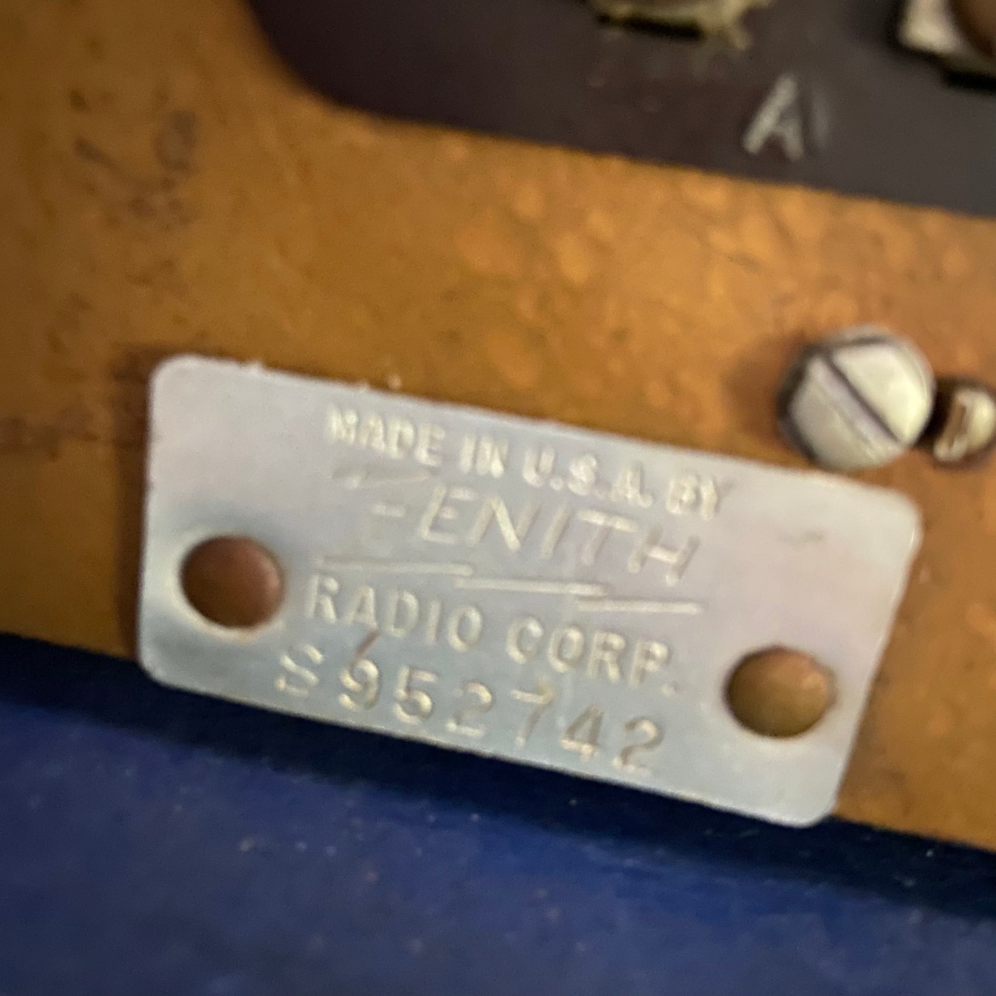 Zenith Radio 510 AT 9s1458  (1940)