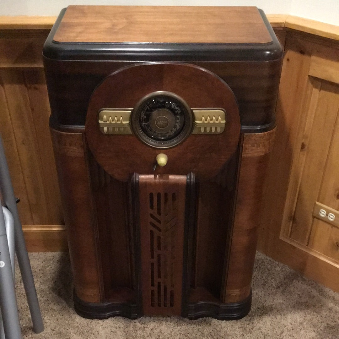 Antique Radio Zenith 12S471 Aztec