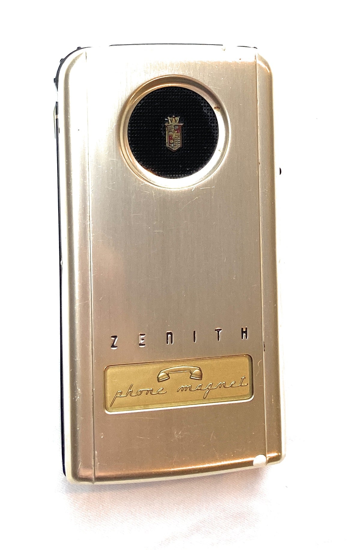 Vintage Zenith phone magnet hearing aid