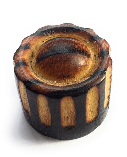 Set of 2  Tele Style Wood Barrel Custom Guitar Knobs