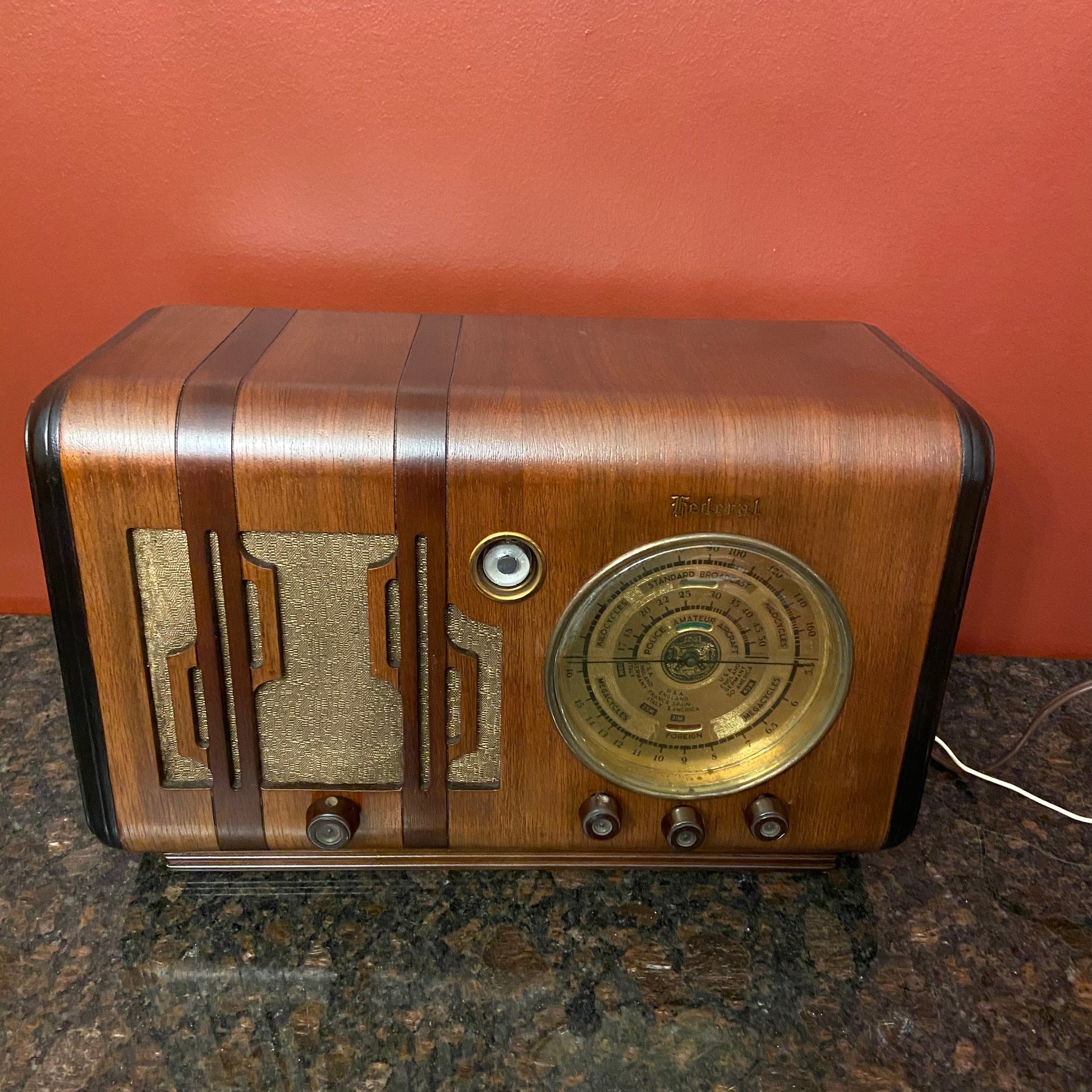 federal tube radio