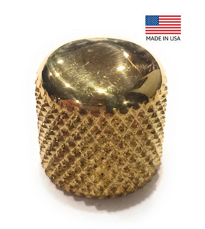 Electric Guitar Knobs knurled brass