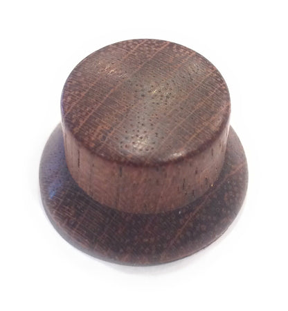 Custom Guitar Knobs - Wood Strat Style  - Brazilian Cherry