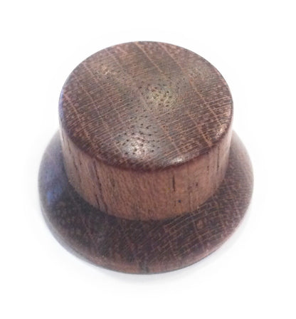 Custom Guitar Knobs - Wood Strat Style  - Brazilian Cherry