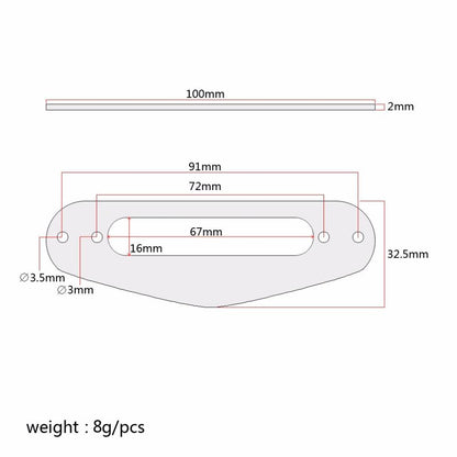 Pickup Mounting Ring Pickup Mounting Ring Big River Hardware 