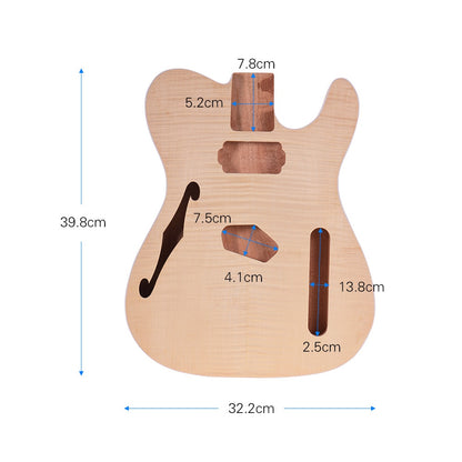 Unfinished Guitar Body - Free Shipping