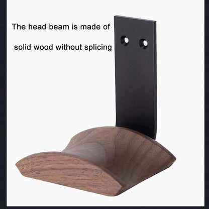 wooden headphone stand