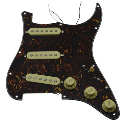 black strat tortoise pickguard