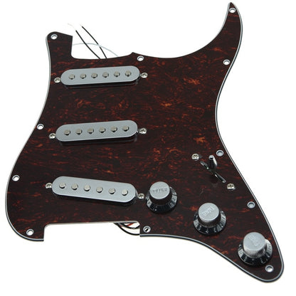 black strat tortoise pickguard