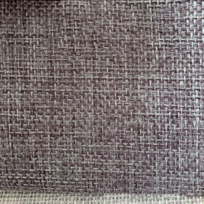 Gray vintage-style speaker cloth – thick linen burlap fabric for speaker grille restoration, offering acoustic transparency and a classic retro look.