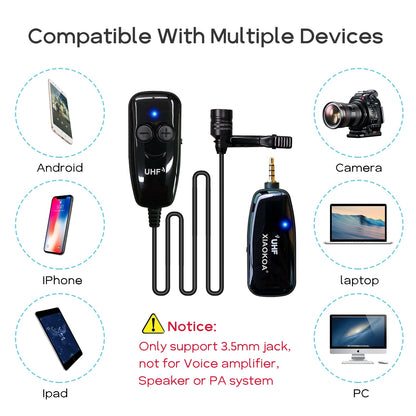 wireless lapel microphone