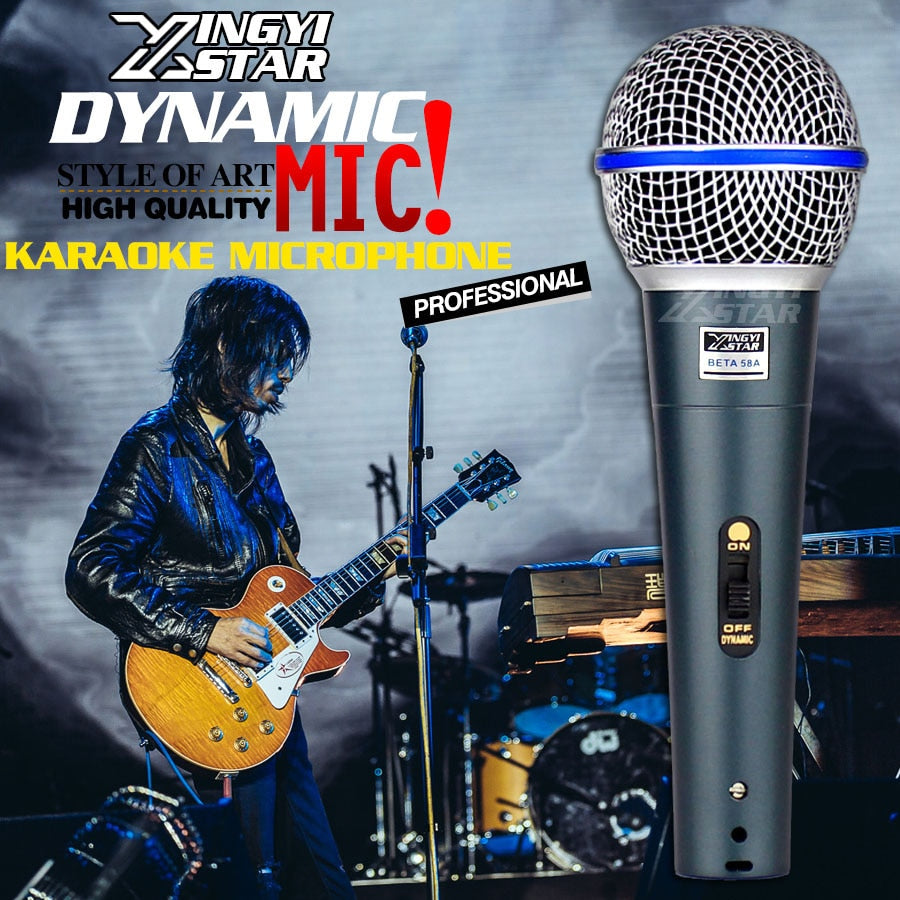 handheld dynamic microphone -Free Shipping