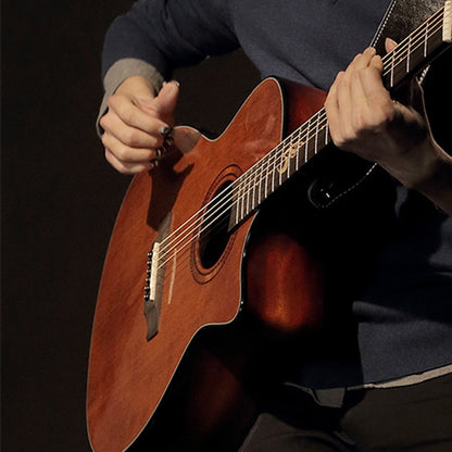 Wooden Acoustic Guitar