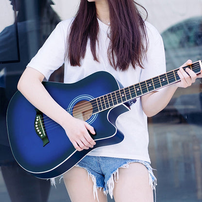 Wooden Acoustic Guitar