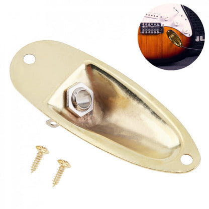 Brass Boat Style Output Jack Plate