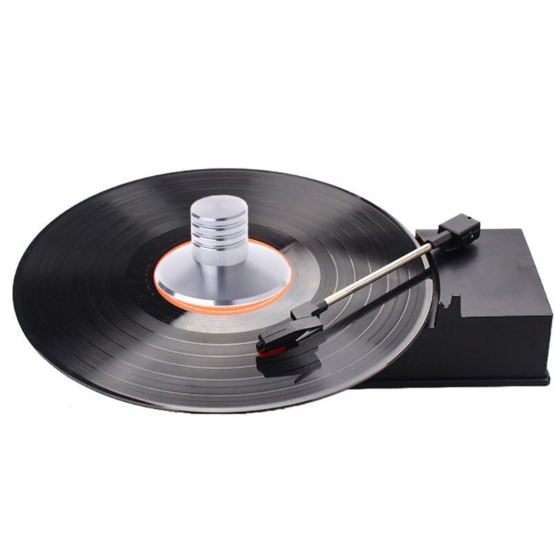 Record Player Balanced Metal Disc Stabilizer Weight Clamp Turntable Accessories Big River Hardware 