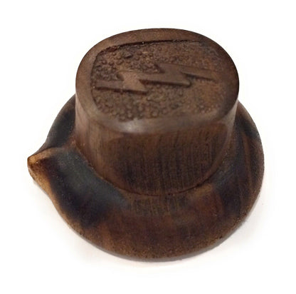 Reproduction 1936 Zenith Pointer Tuning Knob - Solid Wood Zenith Radio Knob Big River Hardware 