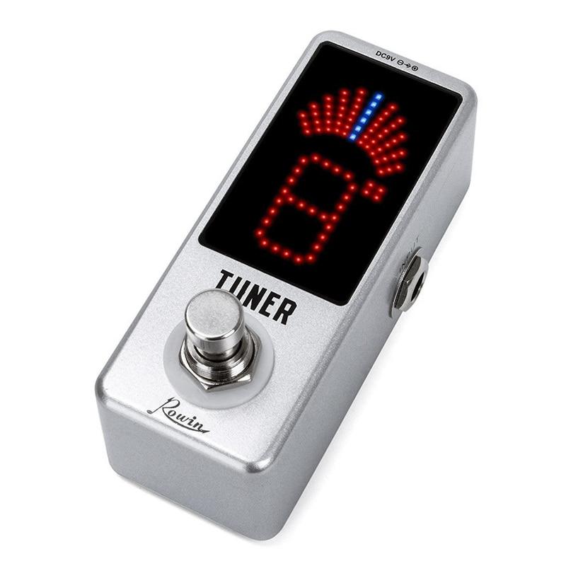 Rowin guitar tuner Guitar Effect Pedal Chromatic High Precision Guitar Turner Big River Hardware 