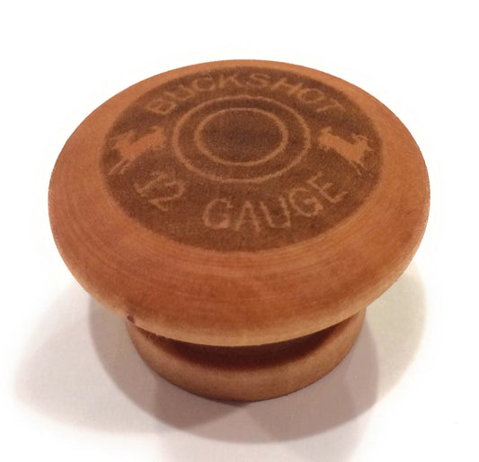 Rustic Cabinet Pulls Laser Engraved Buckshot -12 Gauge Knob Knobs Big River Hardware 