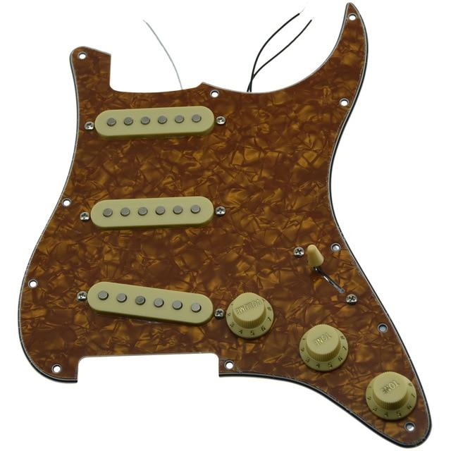 Strat Pickguard Custom Strat Pickguard Custom Big River Hardware Gold Pearl-IV 