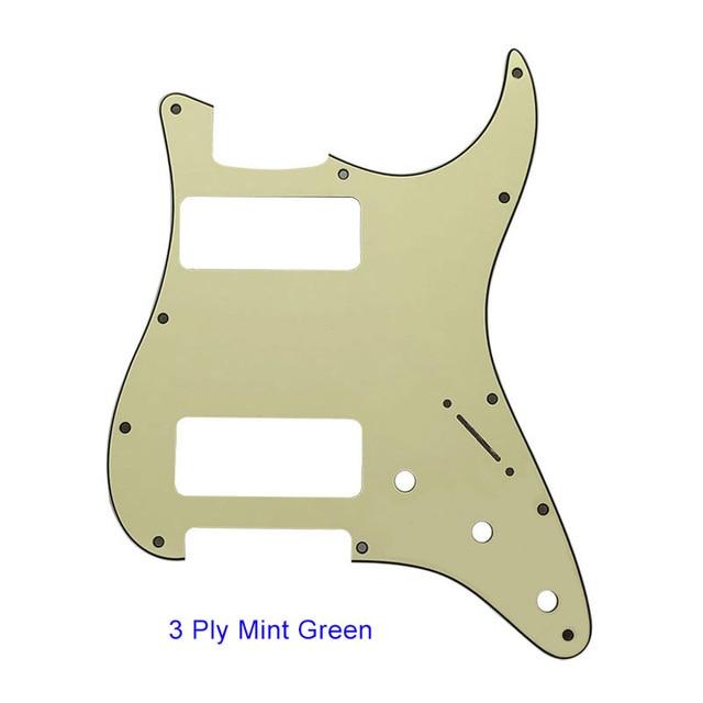 Stratocaster Guitar PICKGUARD Pickguard Big River Hardware 3Ply Mint Green 