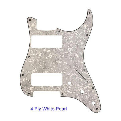 Stratocaster Guitar PICKGUARD Pickguard Big River Hardware 4Ply White Pearl 