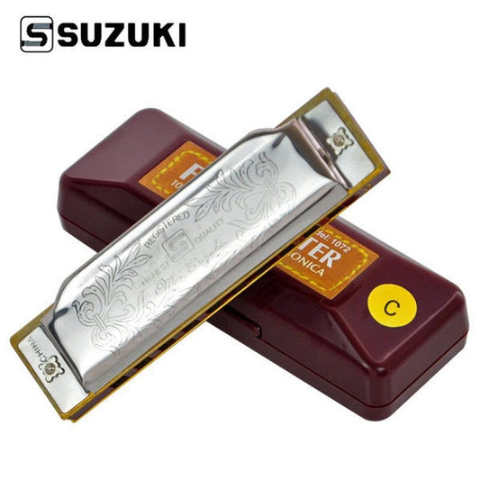 SUZUKI Folkmaster 1072 Harmonica suzuki harmonica Big River Hardware 