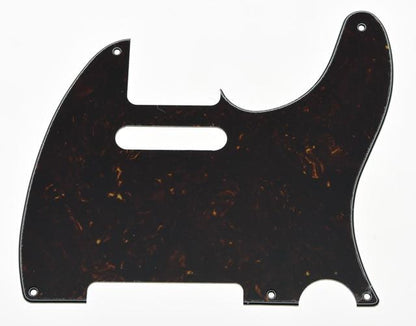 Telecaster Pickguard Telecaster Pickguard Big River Hardware Dark Brown tortoise 