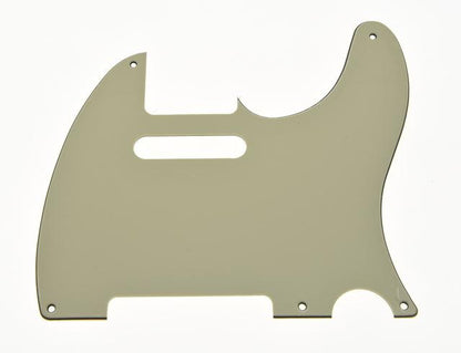 Telecaster Pickguard Telecaster Pickguard Big River Hardware Light cream 