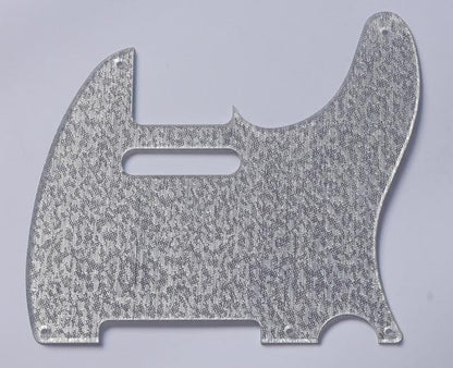 Telecaster Pickguard Telecaster Pickguard Big River Hardware Silver Sparkle 