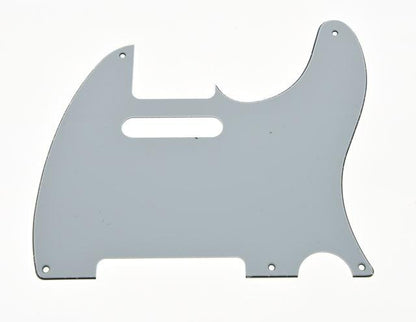 Telecaster Pickguard Telecaster Pickguard Big River Hardware White 3 Ply 