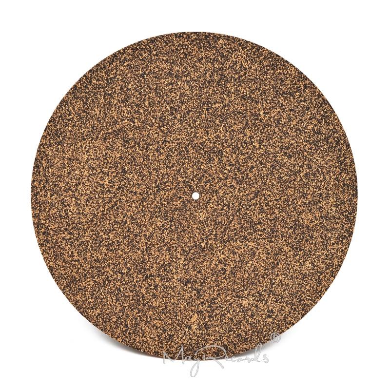 Turntable Mat Slipmat Cork and Rubber Turntable Accessories Big River Hardware 