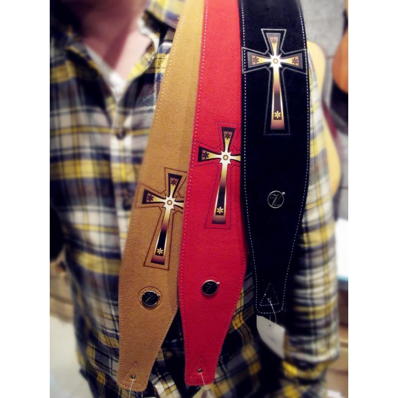 Two layer Leather Guitar Cross Strap High Quality Strap Guitar Strap Big River Hardware 