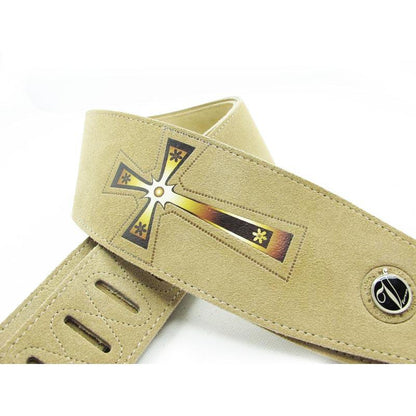 Two layer Leather Guitar Cross Strap High Quality Strap Guitar Strap Big River Hardware 