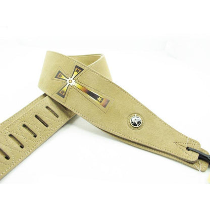 Two layer Leather Guitar Cross Strap High Quality Strap Guitar Strap Big River Hardware 